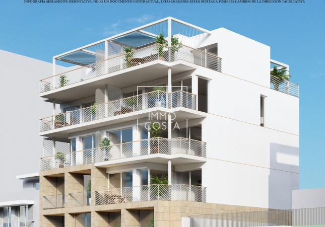 Apartment / flat - New Build - Villajoyosa - Pueblo
