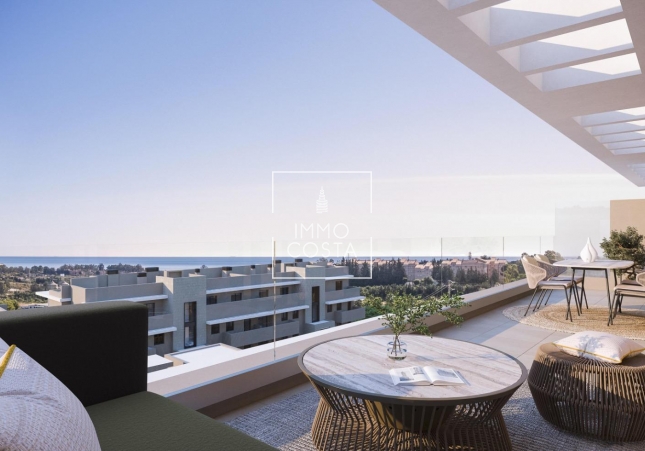 Penthouse - Nieuwbouw Woningen - Estepona - La Resina Golf