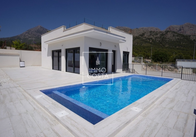 Villa - Nouvelle construction - Polop - Alberca