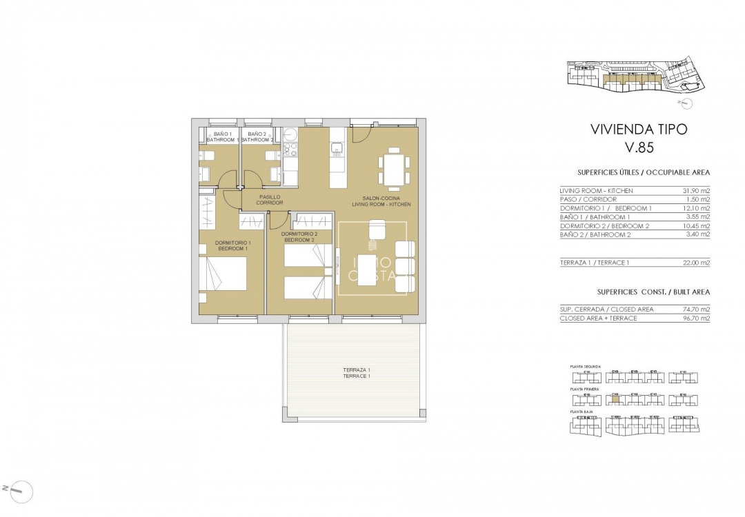 Neubau - Wohnung - Pilar de La Horadada - Lo Romero Golf