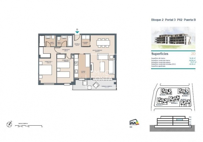 Obra nueva - Apartamento / piso - Godella - Urb. Campolivar