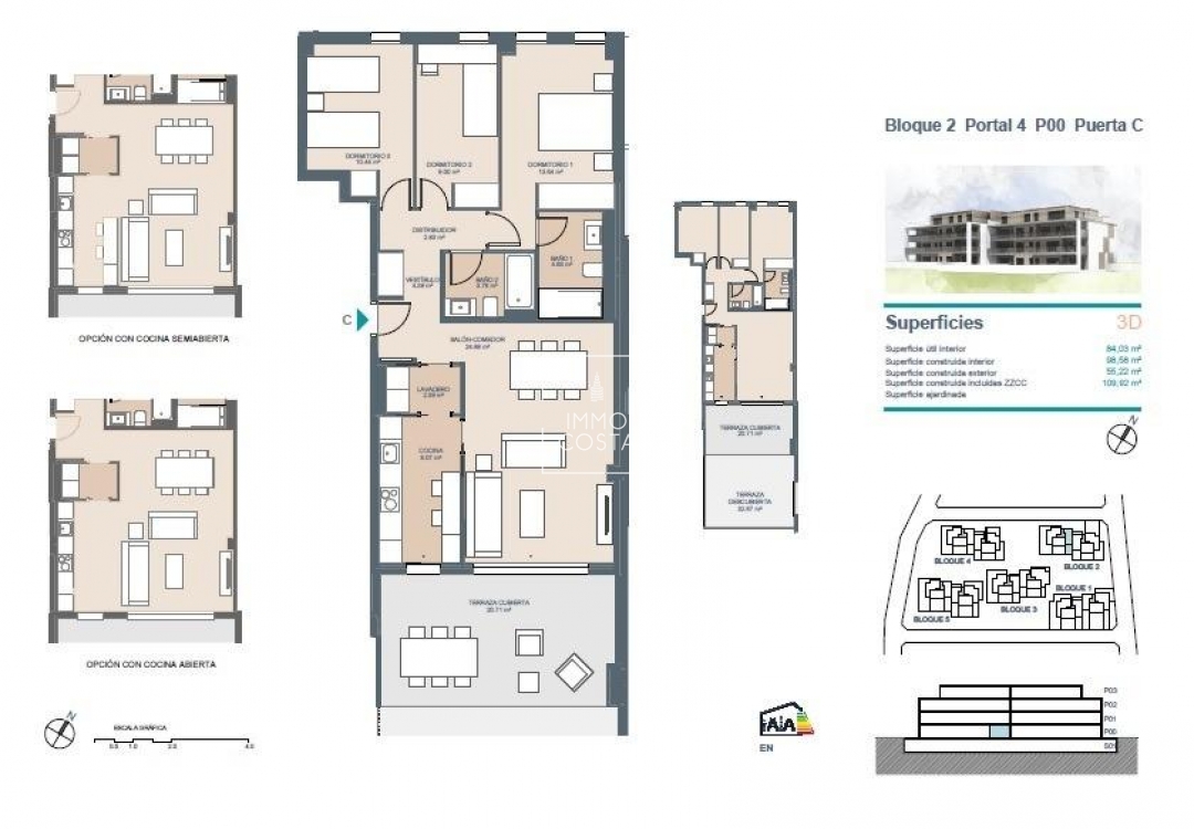 Neubau - Wohnung - Godella - Urb. Campolivar