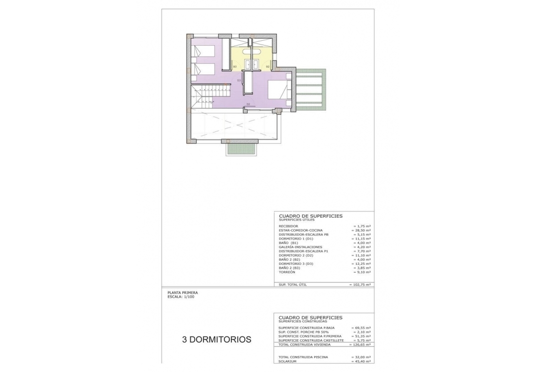 Obra nueva - Villa - Cartagena - Playa Honda