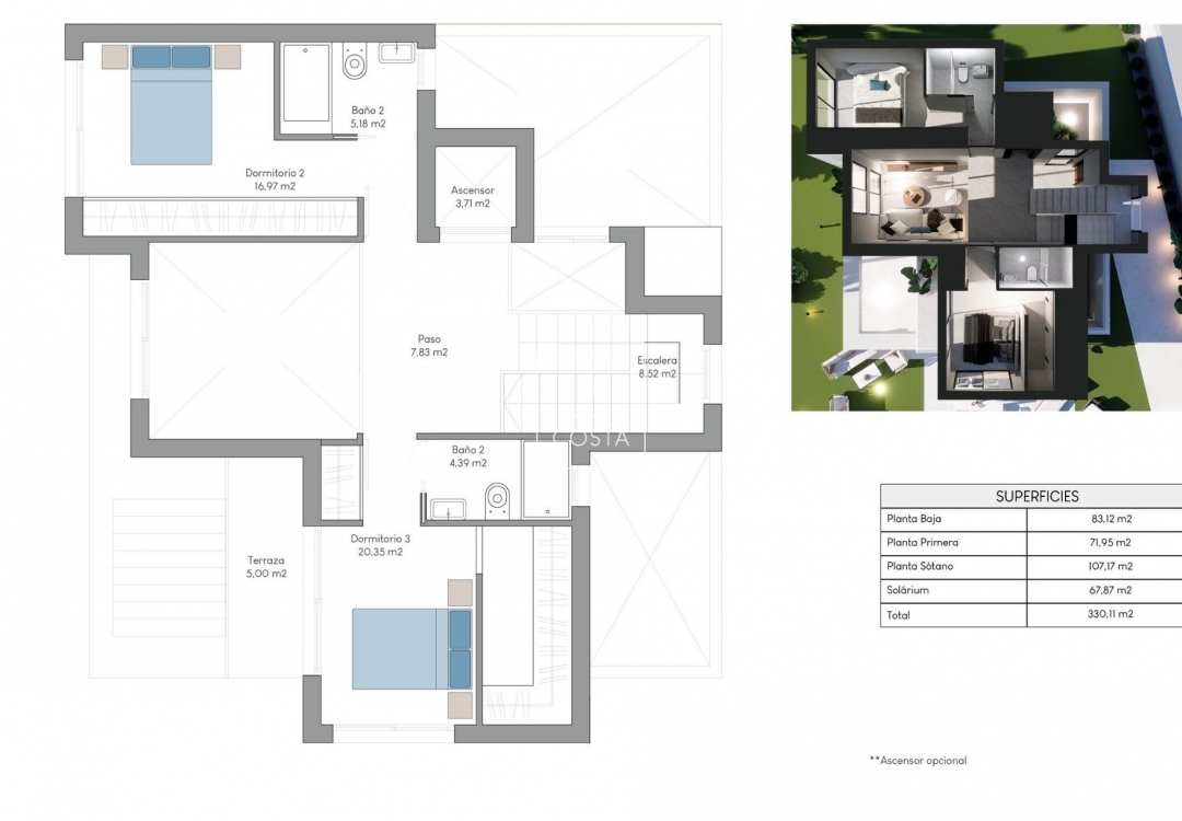 Neubau - Villa - Finestrat - Balcón De Finestrat