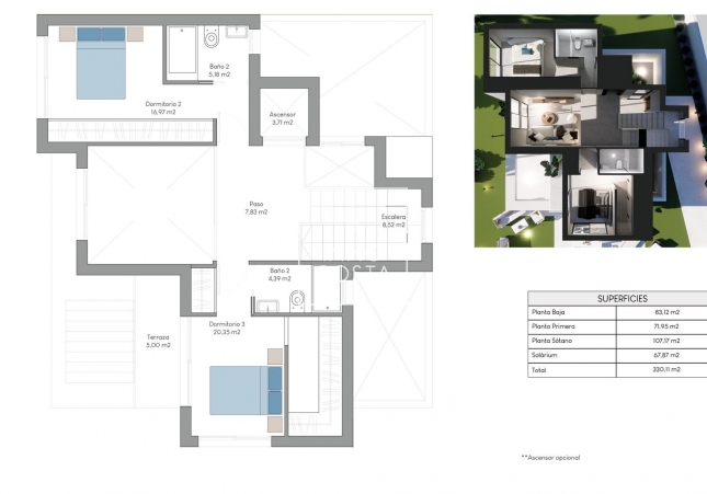 New Build - Villa - Finestrat - Balcón De Finestrat