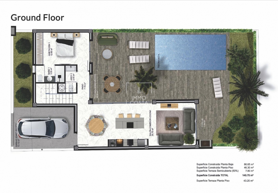 Obra nueva - Villa - Almoradí - Las Heredades