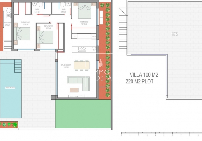 New Build - Villa - Santiago de la Ribera - Dos Mares