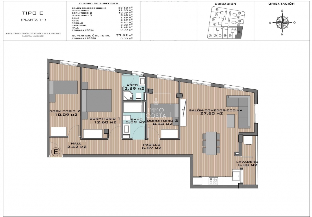 Obra nueva - Apartamento / piso - Algorfa - Pueblo