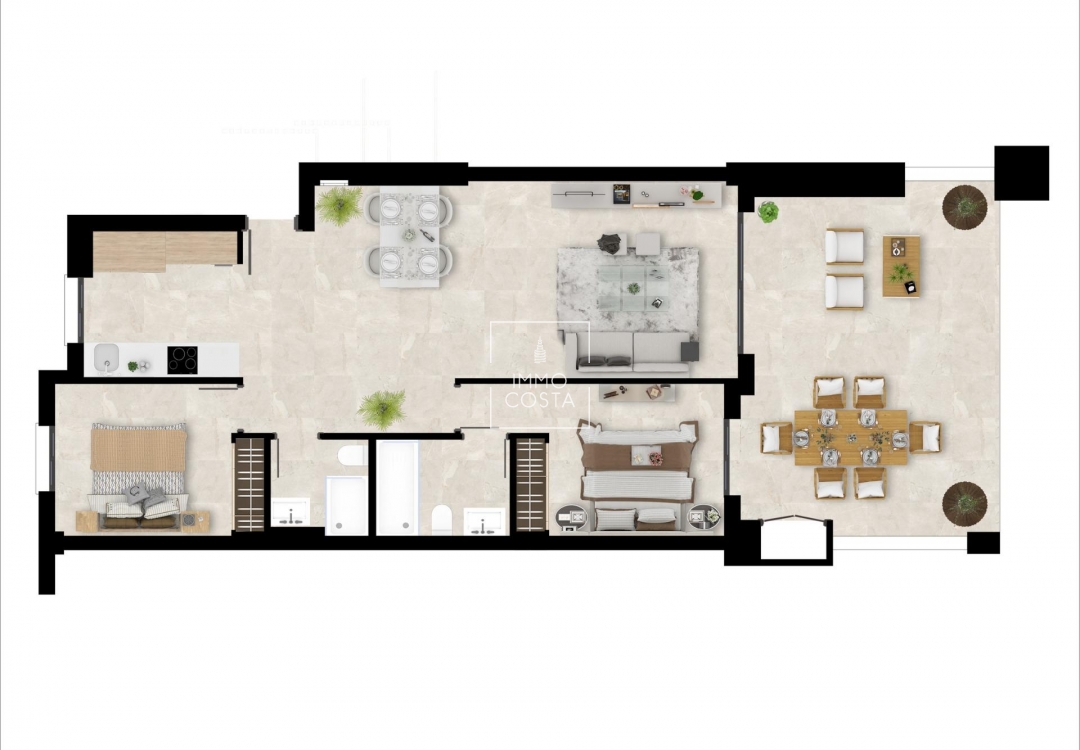 New Build - Apartment / flat - Casares - Casares Playa