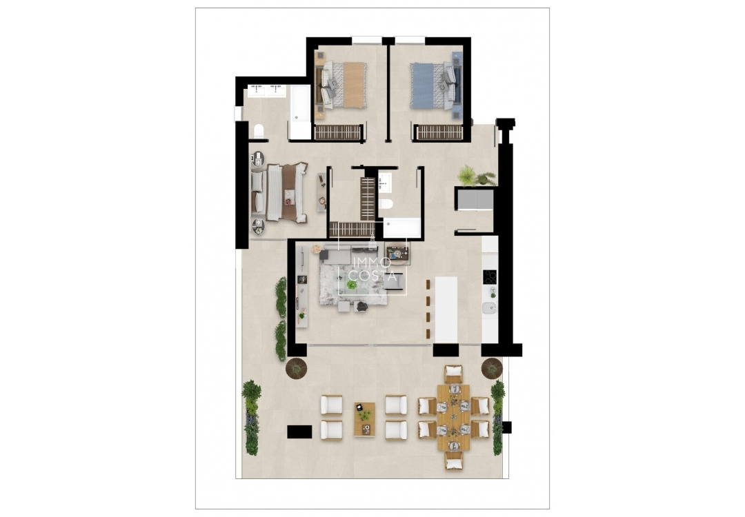 Obra nueva - Apartamento / piso - Sotogrande - San Roque Club