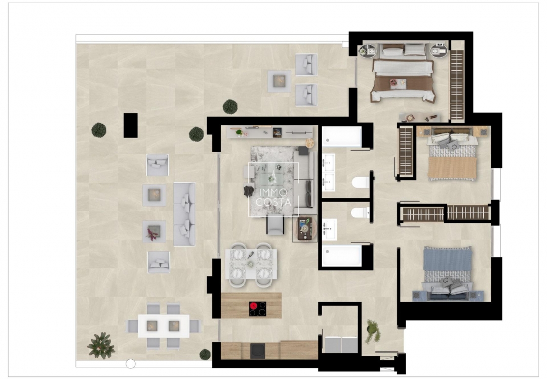 Neubau - Wohnung - Mijas - Calanova