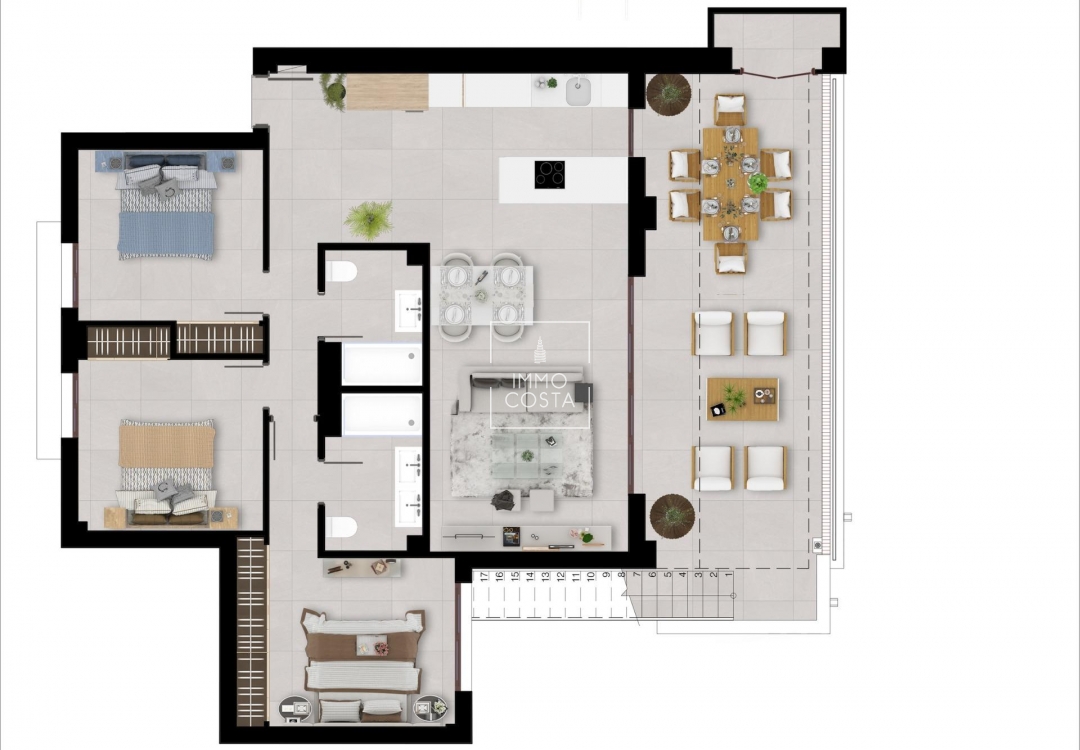 Altbau - Penthouse - Istán - Cerros De Los Lagos