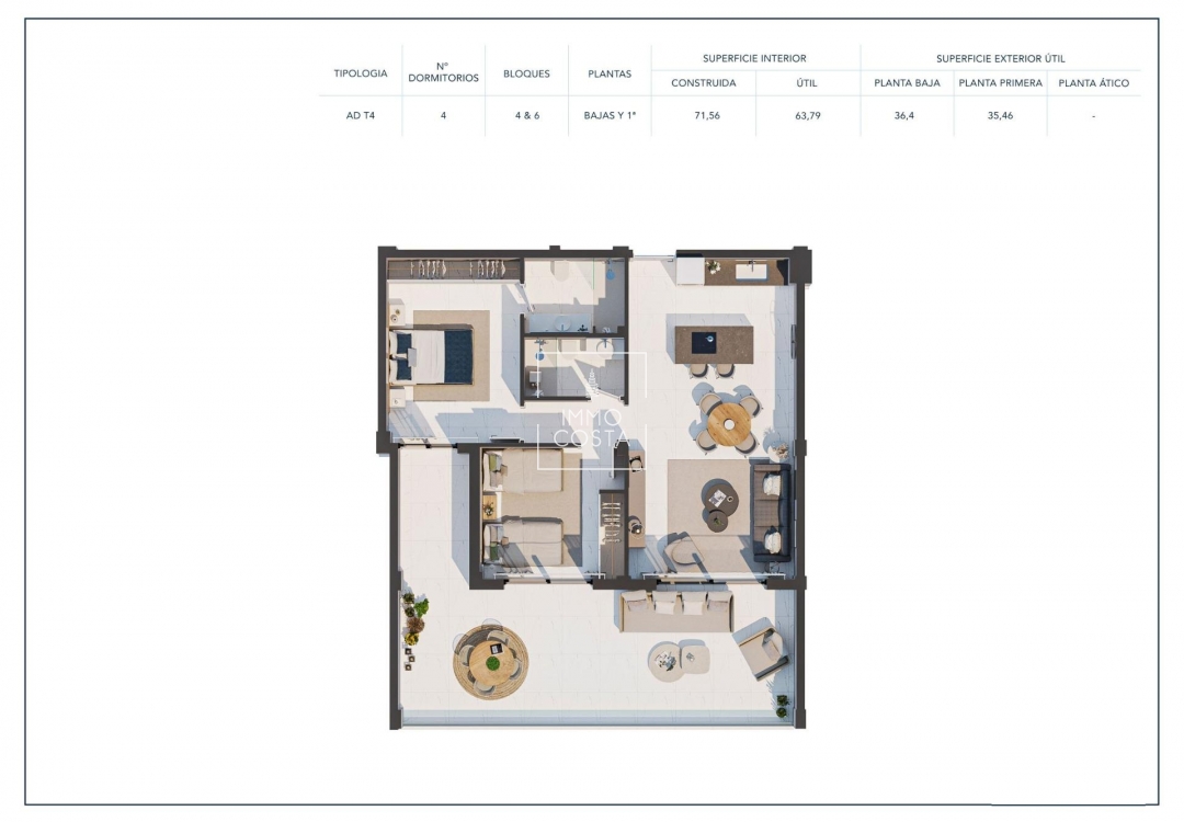 Obra nueva - Apartamento / piso - Casares - Camarate