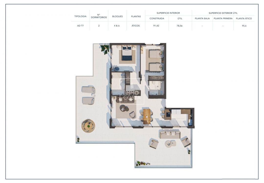 New Build - Penthouse - Casares - Camarate