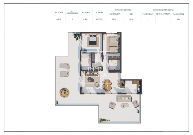 New Build - Penthouse - Casares - Camarate