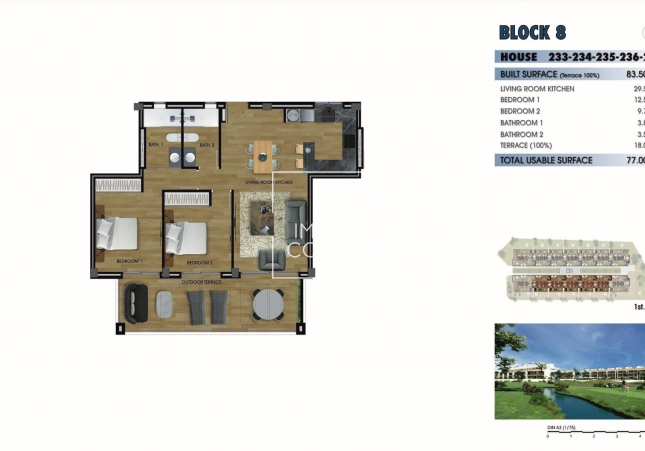 Neubau - Wohnung - Los Alcazares - Serena Golf