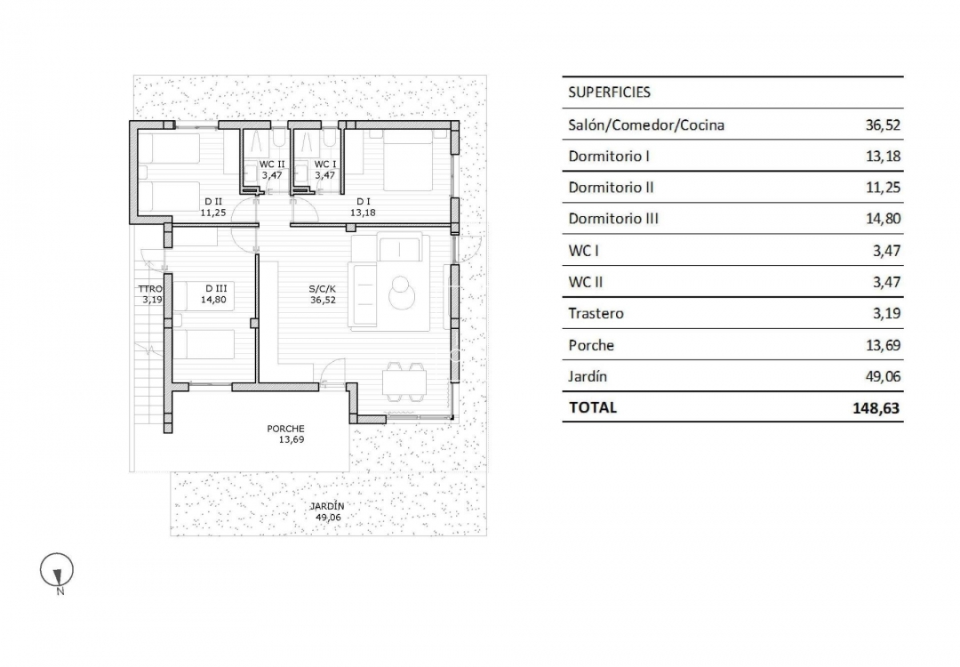 Neubau - Bungalow - San Miguel de Salinas - Pueblo