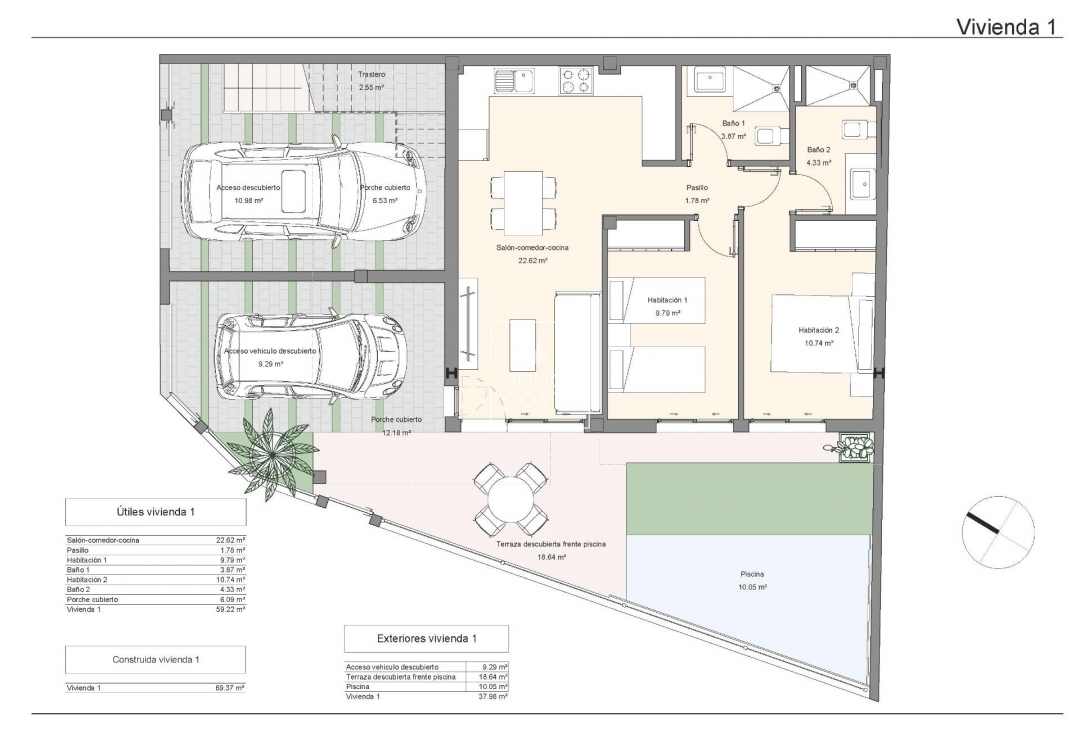 New Build - Bungalow - San Pedro del Pinatar - Lo Pagan