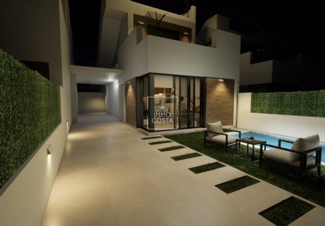 Obra nueva - Villa - Los Alcazares - Playa La Concha