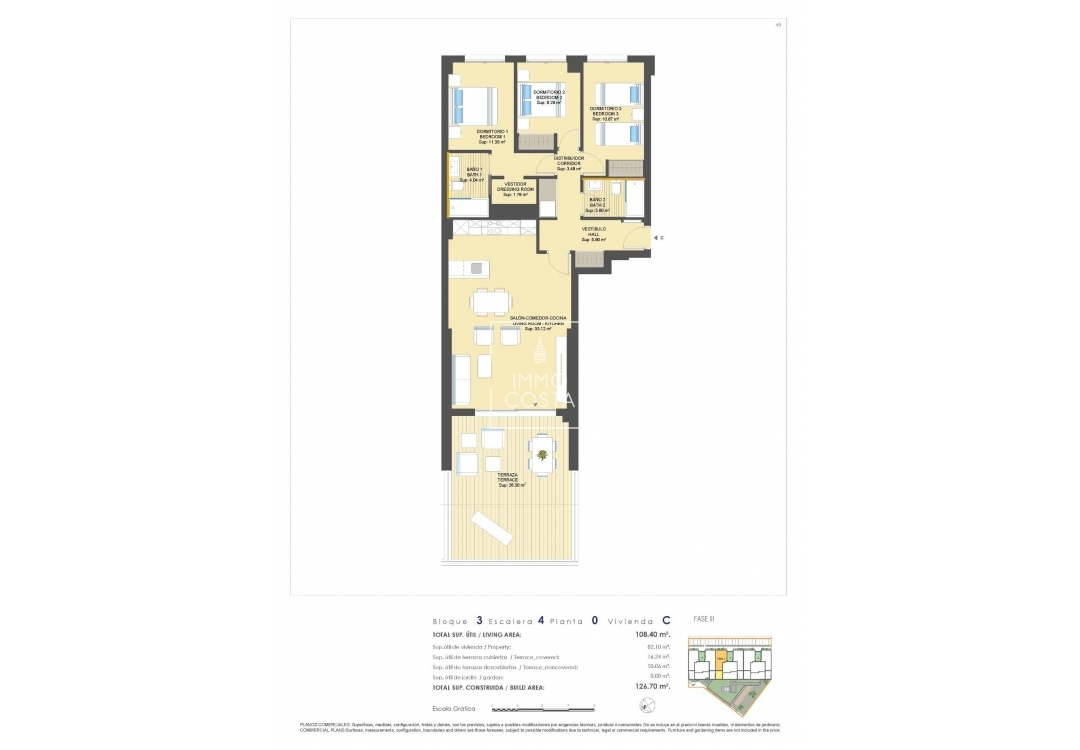 Neubau - Wohnung - Orihuela Costa - Campoamor