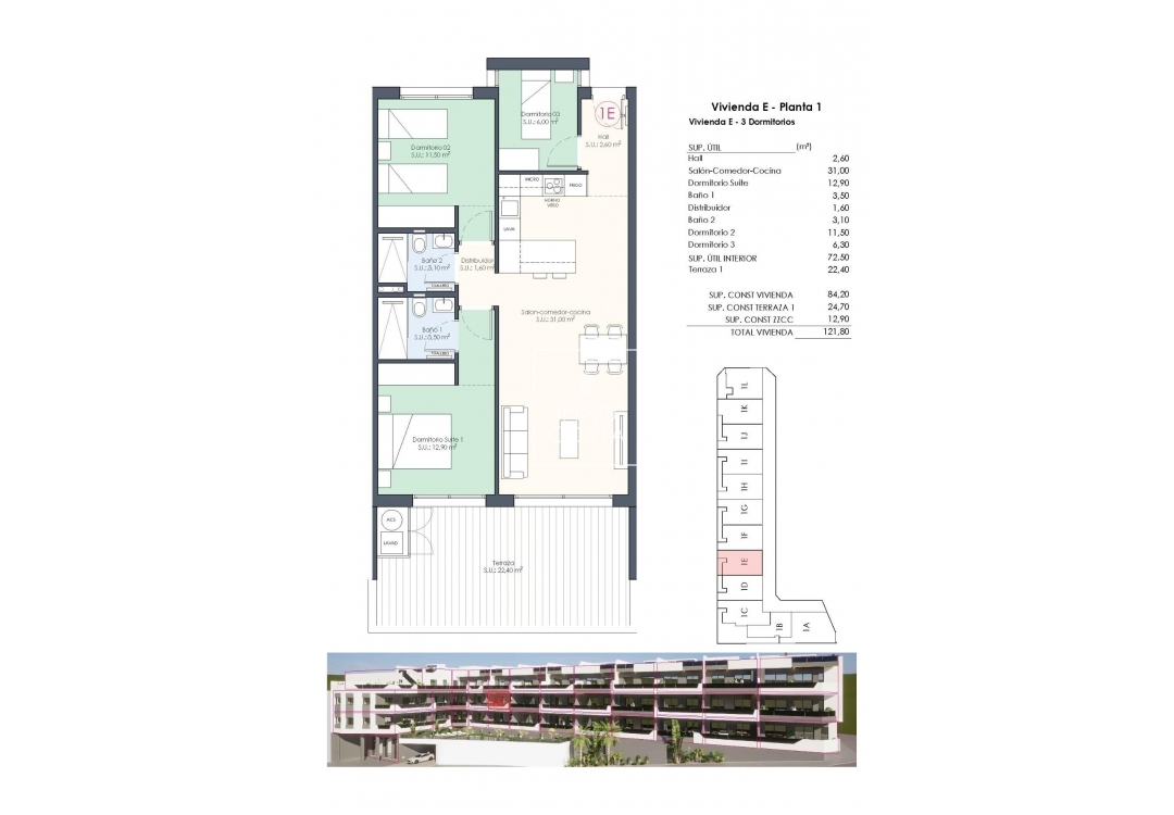 Nieuwbouw Woningen - Appartement / flat - Benijofar - Benijófar