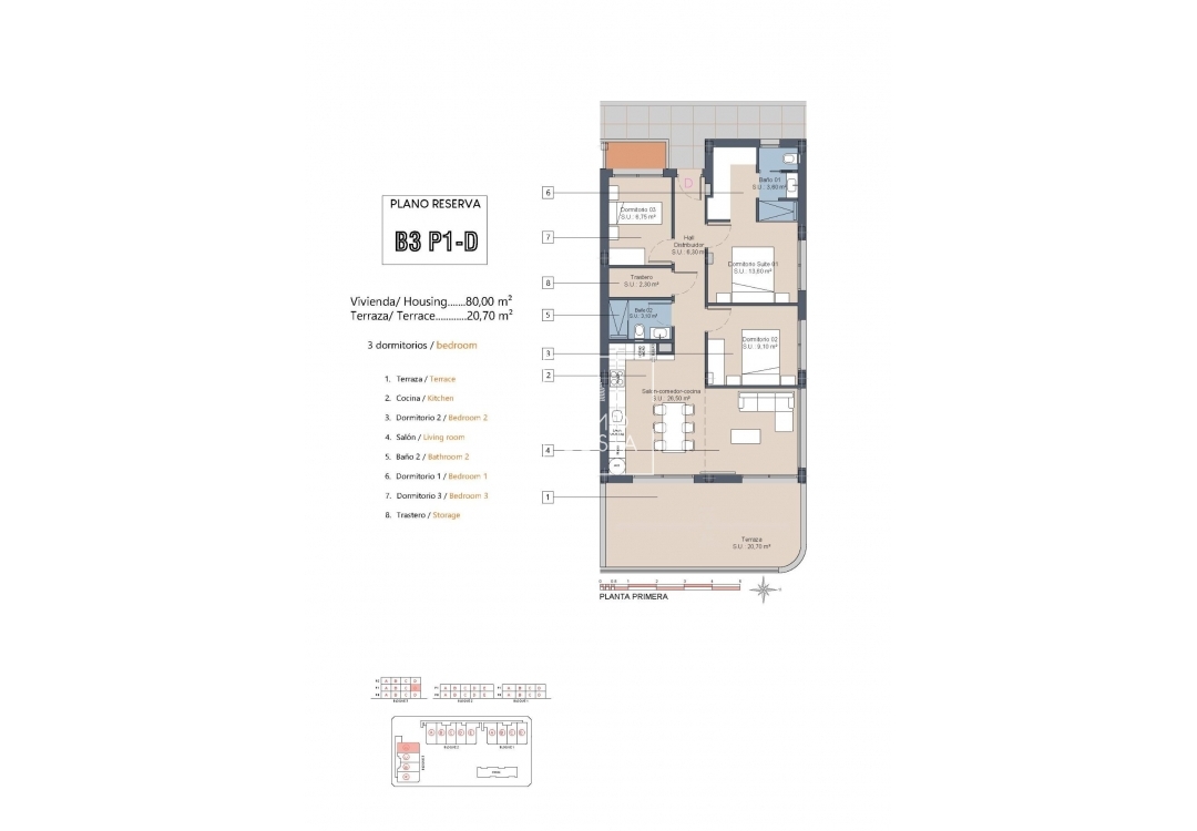 Neubau - Wohnung - Los Alcazares - Serena Golf