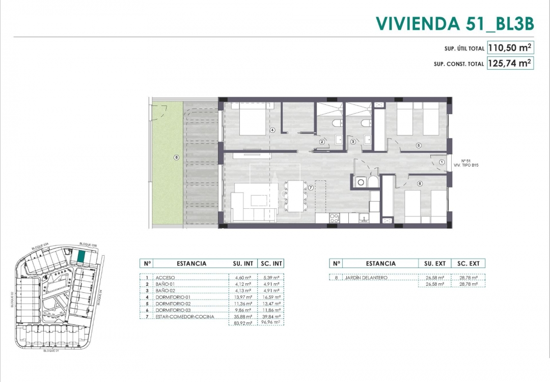 Neubau - Wohnung - Monforte del Cid - Alenda Golf