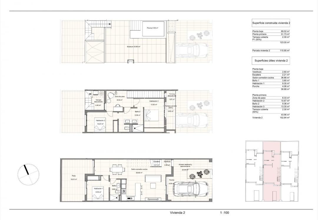 New Build - Townhouse - Pilar de La Horadada - La Torre De La Horadada