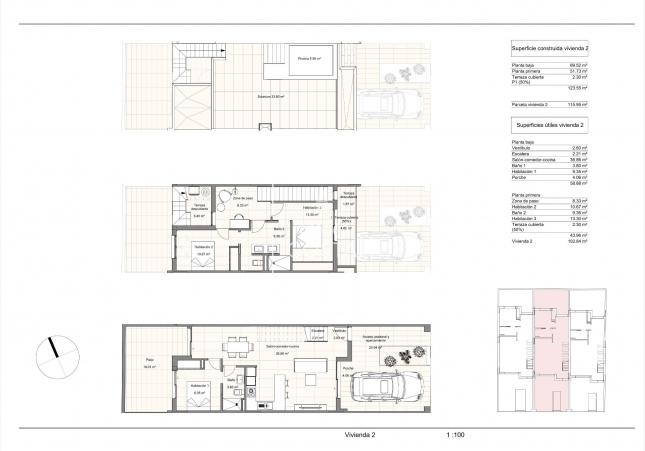 New Build - Townhouse - Pilar de La Horadada - La Torre De La Horadada