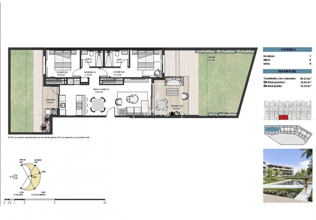 New Build - Apartment / flat - Torre Pacheco - Santa Rosalía