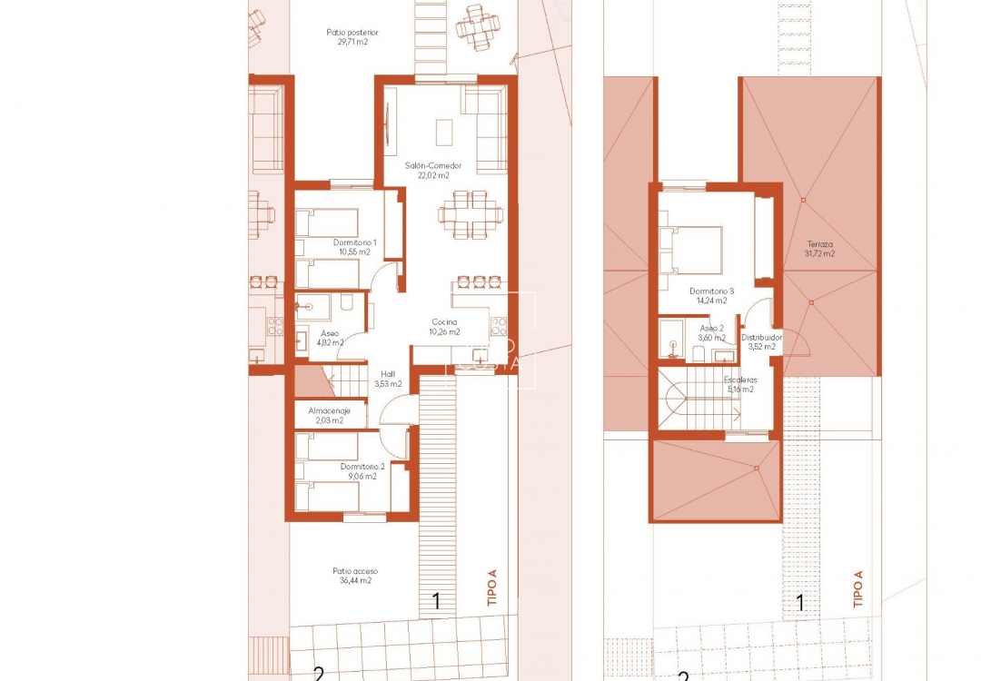 Neubau - Villa - Banos y Mendigo - Altaona Golf And Country Village