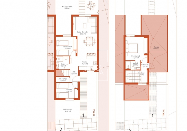 Neubau - Villa - Banos y Mendigo - Altaona Golf And Country Village