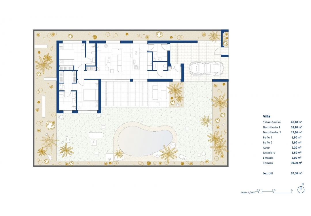 Neubau - Villa - Banos y Mendigo - Altaona Golf And Country Village