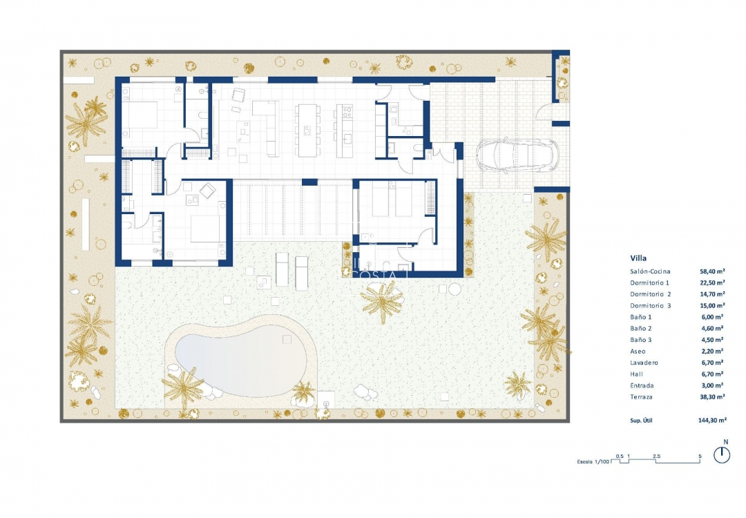 Obra nueva - Villa - Banos y Mendigo - Altaona Golf And Country Village