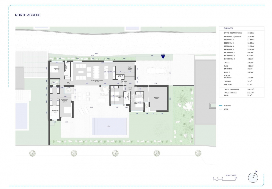 Neubau - Villa - Banos y Mendigo - Altaona Golf And Country Village