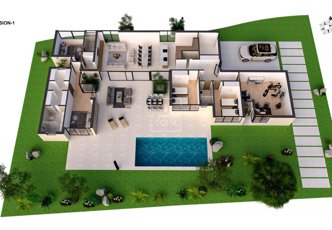 Obra nueva - Villa - Banos y Mendigo - Altaona Golf And Country Village