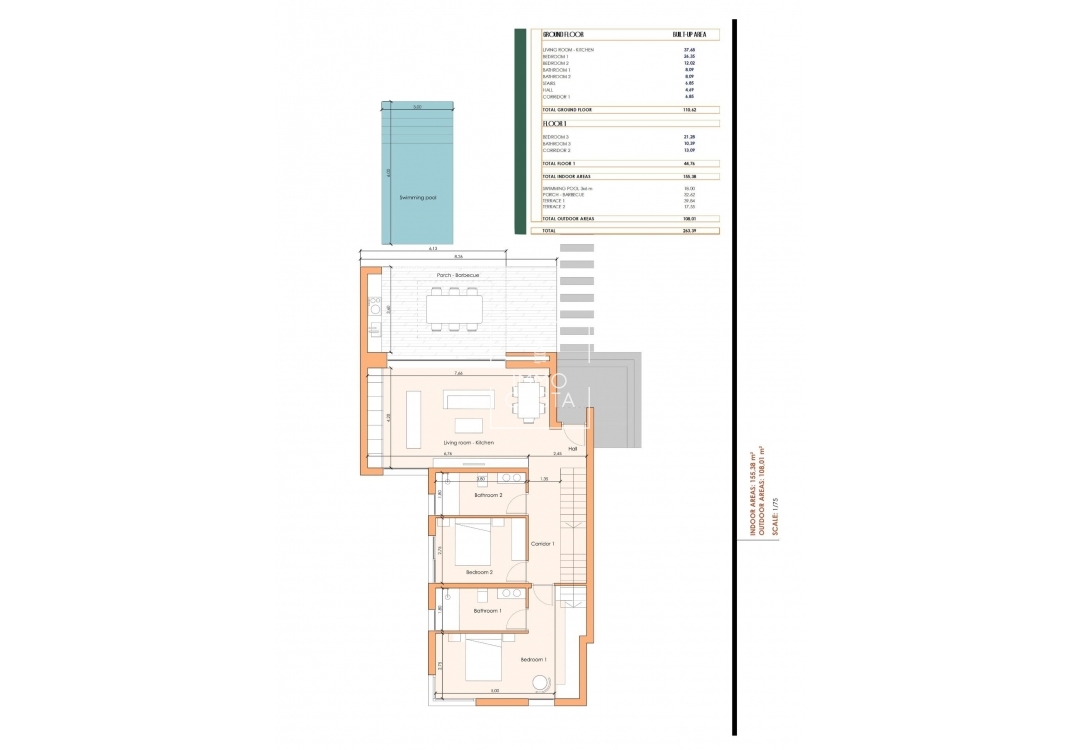 Neubau - Villa - Banos y Mendigo - Altaona Golf And Country Village