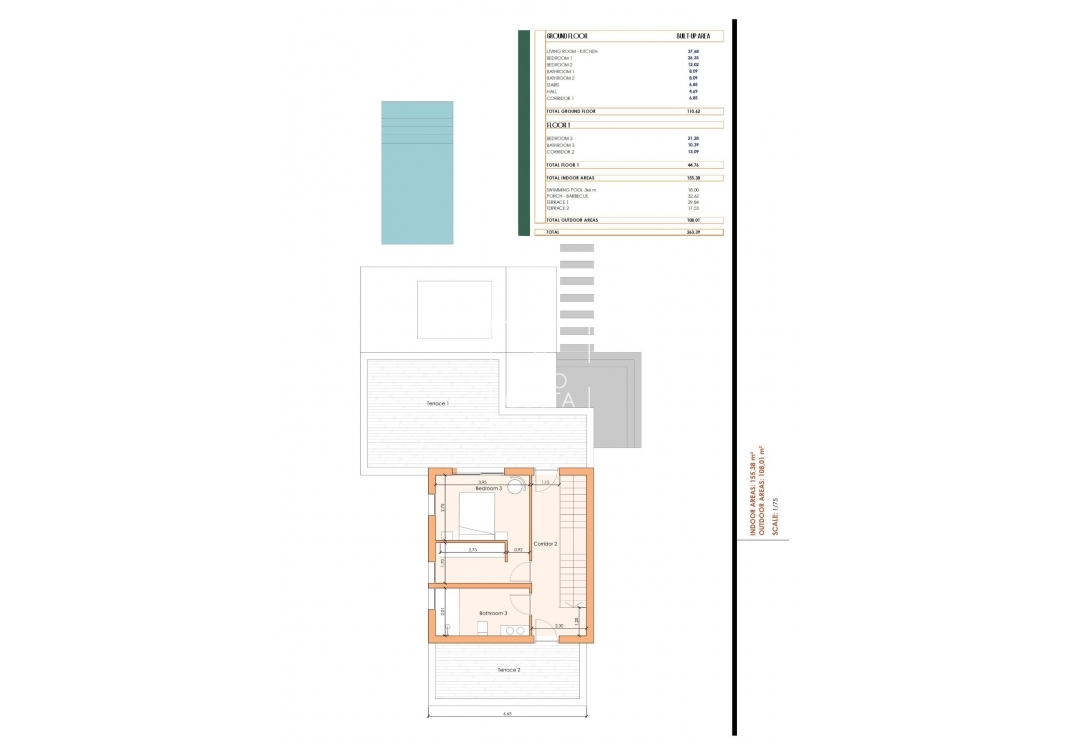 Neubau - Villa - Banos y Mendigo - Altaona Golf And Country Village