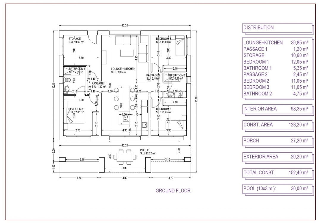 New Build - Villa - Pinoso - Campo