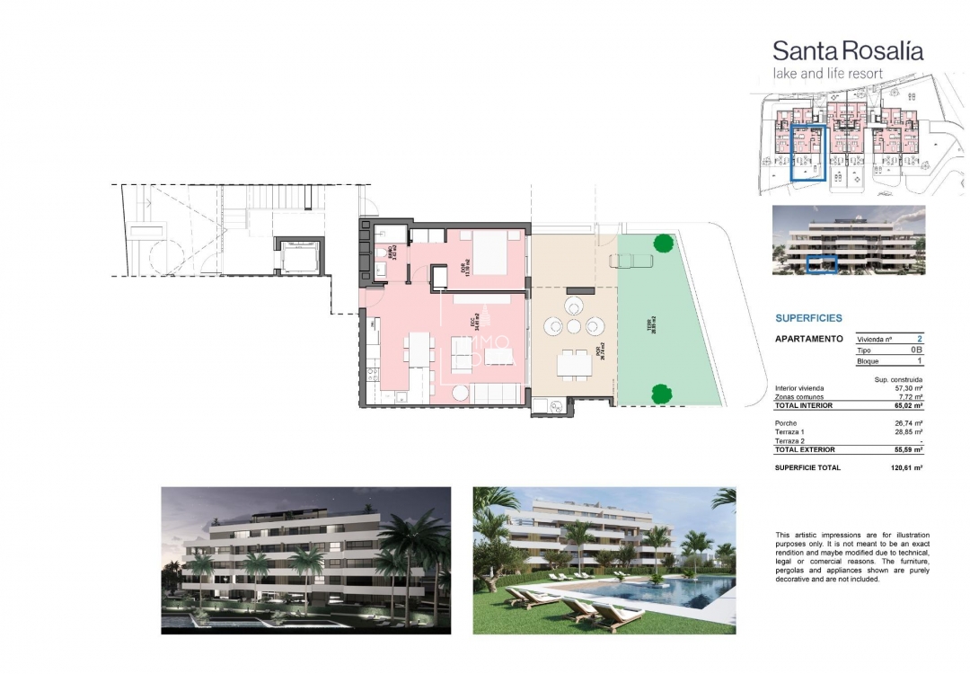 Neubau - Wohnung - Torre Pacheco - Santa Rosalia Lake And Life Resort