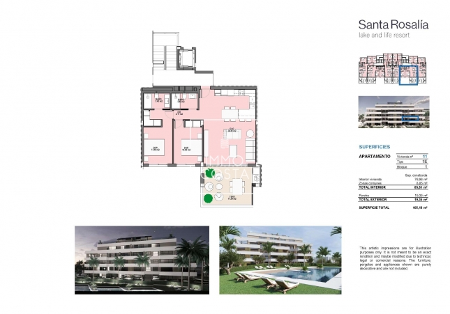 Obra nueva - Apartamento / piso - Torre Pacheco - Santa Rosalia Lake And Life Resort