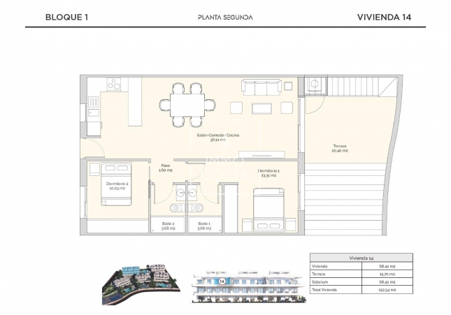 New Build - Penthouse - Finestrat - Golf Piug Campana