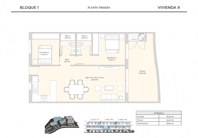 Neubau - Wohnung - Finestrat - Golf Piug Campana