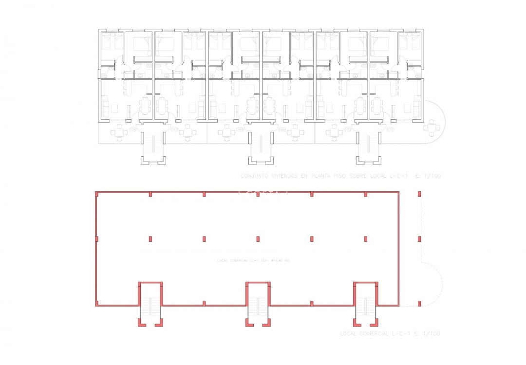 Obra nueva - Bungalow - Fuente Álamo - La Pinilla