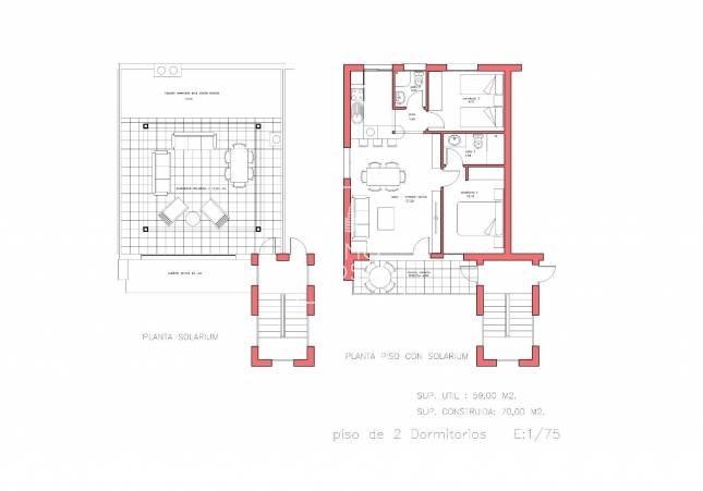 Neubau - Bungalow - Fuente Álamo - La Pinilla