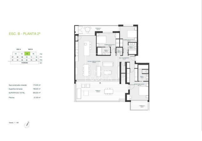 Neubau - Penthouse Penthouse - Orihuela Costa - Las Colinas Golf