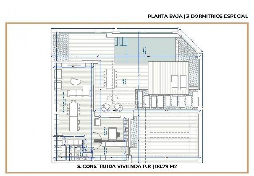 Obra nueva - Villa - Torre Pacheco - Roldán