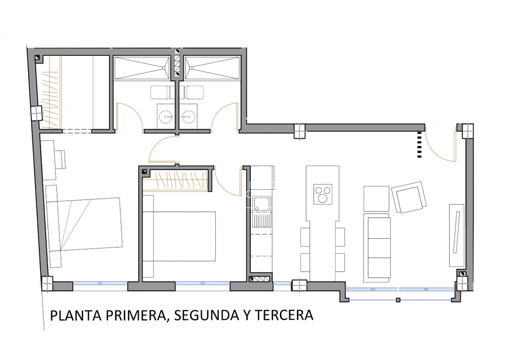 New Build - Apartment / flat - San Pedro del Pinatar - San Pedro De Pinatar