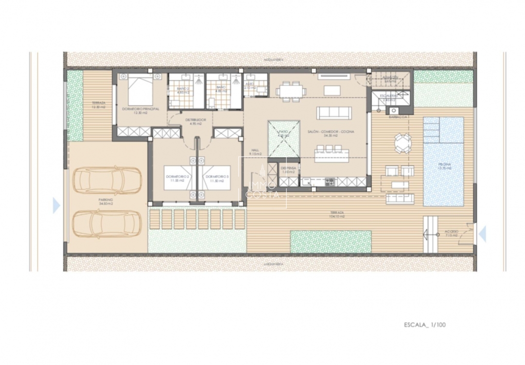 New Build - Villa - San Juan de los Terreros - Las Mimosas