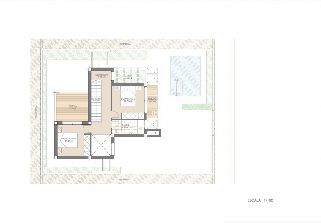 Neubau - Villa - San Juan de los Terreros - Las Mimosas